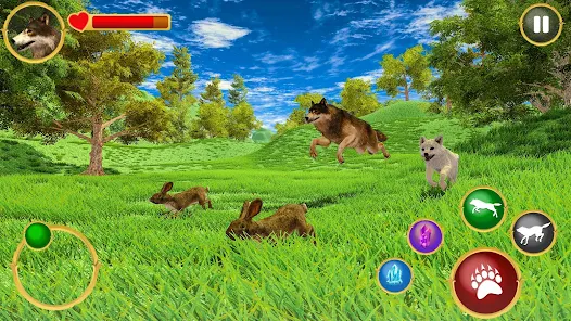 Wild Wolf Simulator 3D 3