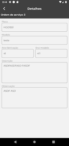 Meus Serviços Screen 2