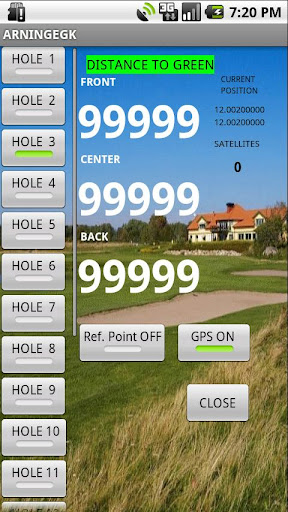 Android application ArningeGK screenshort