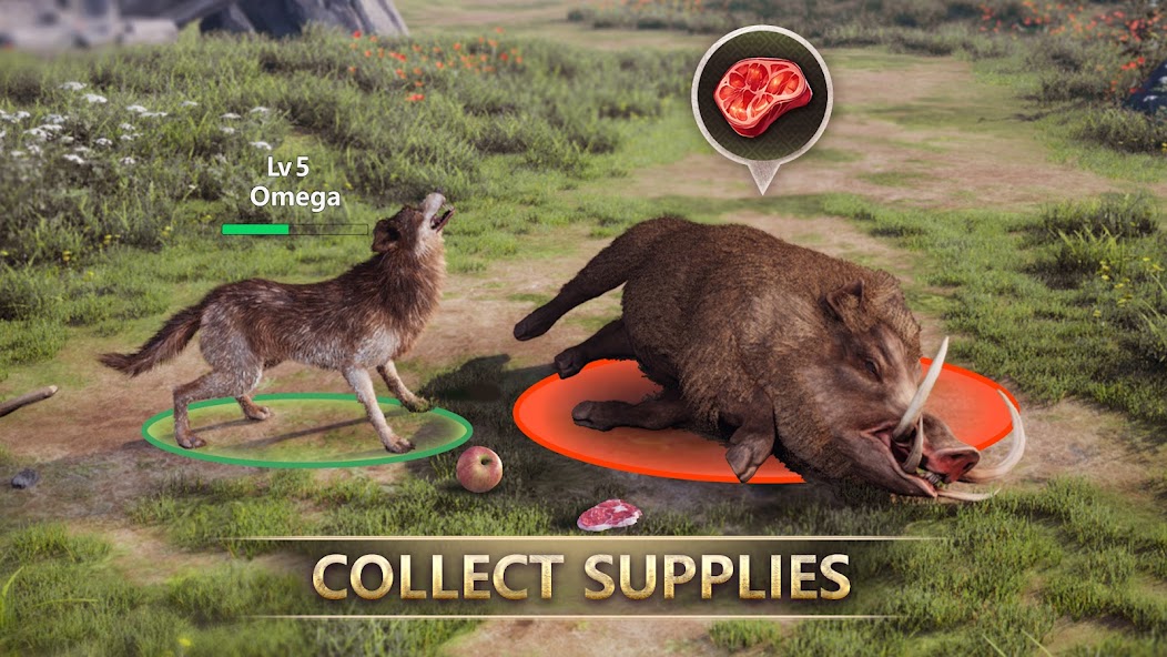 Wolf Game: Wild Animal Wars 1.0.37 APK + Mod (Unlimited money) para Android