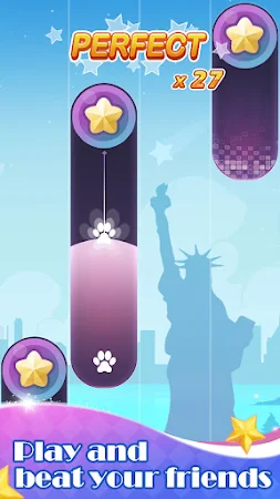 Game screenshot ピアノの旅：音楽ゲーム mod apk