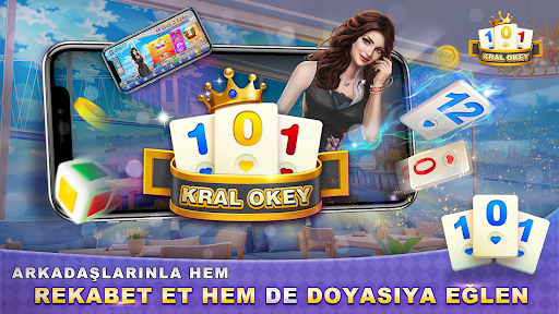 Kral 101 Okey - Online YüzBir androidhappy screenshots 1