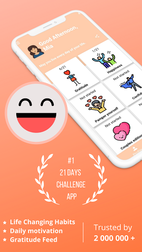 21 Days Challenge - Life Changing Habits 4.10.3 screenshots 1