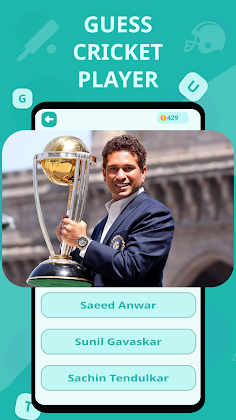 Guess Cricket Player, Quiz - Screenshot 1