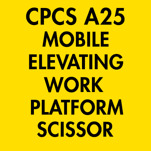 CPCS A25 MEWP - Scissor