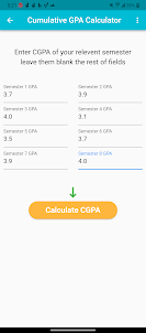 Cgpa Calculator