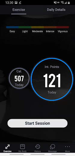 Battleground Fitness Screen 2