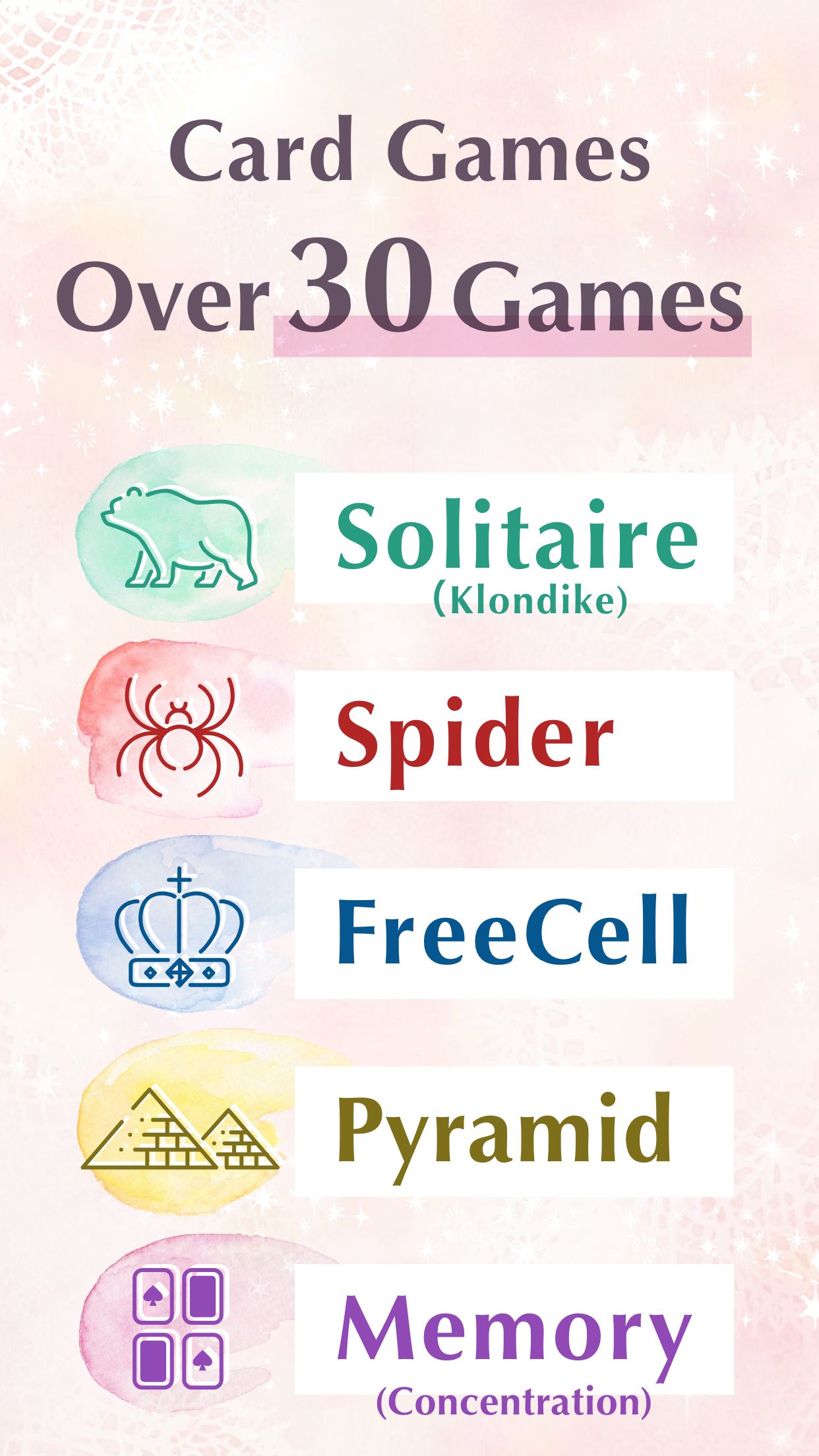 Android application Princess*Solitaire: Cute Games screenshort