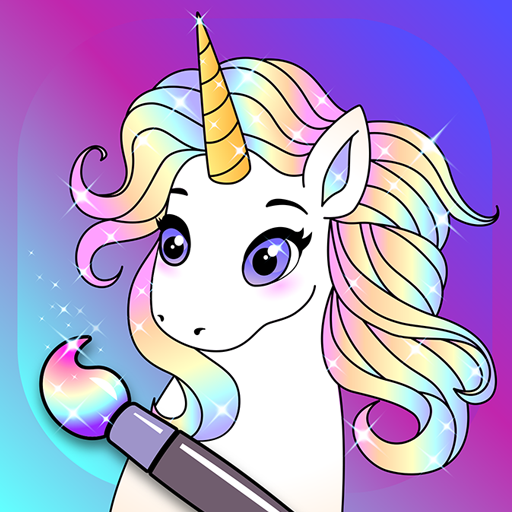 Download Animated Glitter Coloring Book My Little Unicorn Apps On Google Play