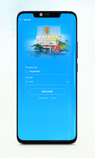 VPĐT Sở Tư Pháp - TPHCM Screen 2