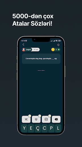 Android application Atalar Sözləri Oyunu screenshort