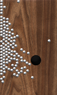 Roll Balls into a hole Screenshot