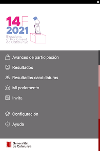 Captura de Pantalla 4 14F Elecciones Cataluña android