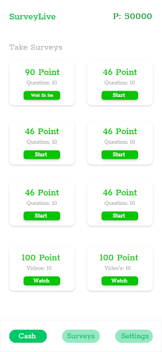 Survey Live Screen 2