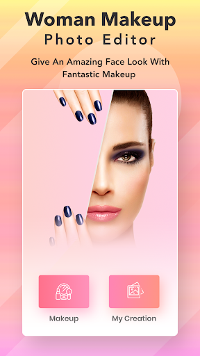 Android application Woman Makeup Photo Editor screenshort
