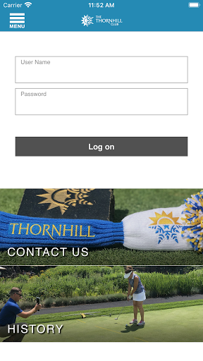 Android application The Thornhill Club screenshort
