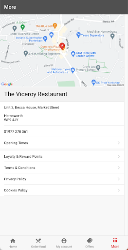 The Viceroy Restaurant Screen 3