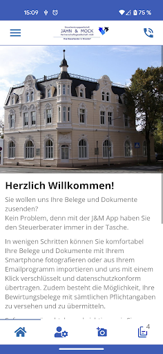 Android application Sozietät Jahn & Mock screenshort