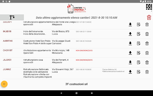 Cantiere Digitale Screen 3