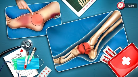 Foot Surgery: Hospital Gamesのおすすめ画像5