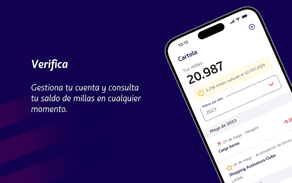 LATAM Pass Screen Views 20
