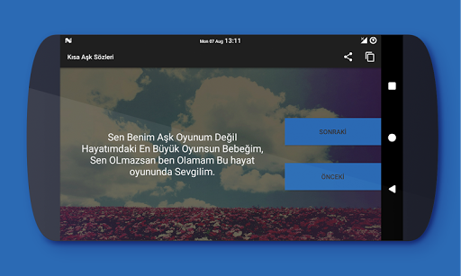 Kısa Aşk Sözleri Screen 3