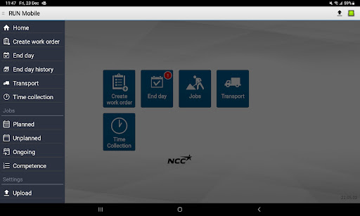RunMobile Screen 2