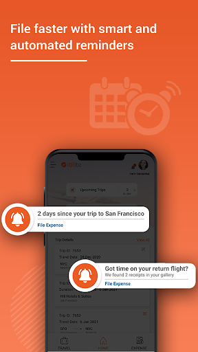 ITILITE -Travel and Expense Screen 3