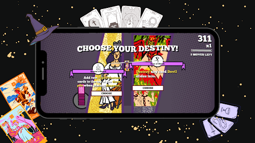 Android application Hierophant Tarot: Card Game screenshort