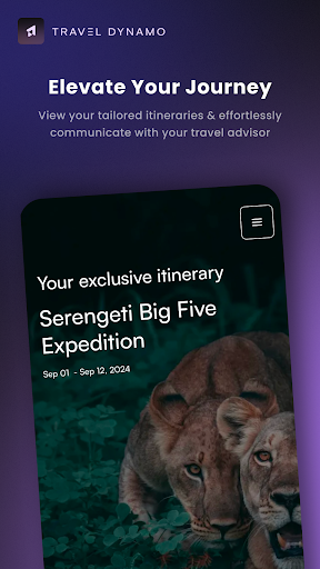 Android application Travel Dynamo screenshort