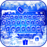 Froze Snowflakes Live Keyboard Theme icon
