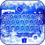 Froze Snowflakes Live Keyboard Theme Apk