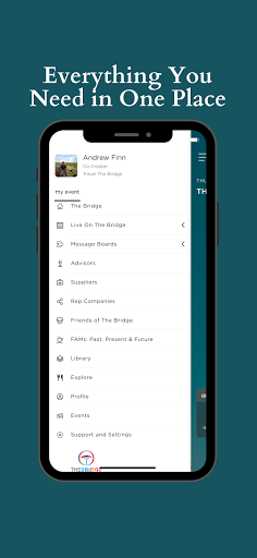 Android application The Bridge screenshort