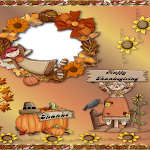 Cover Image of Tải xuống Turkey day photo frame.  APK