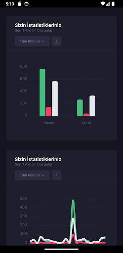Android application AISenseUs screenshort
