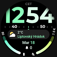 TimeFlow: Wear OS 4 watch face