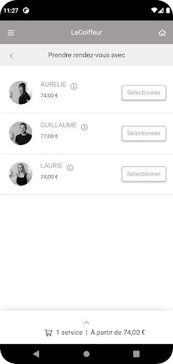Le Coiffeur Screen 3