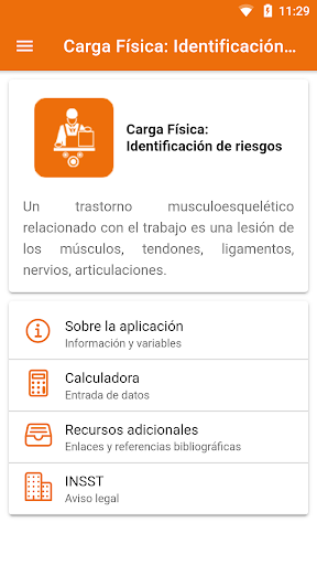 Carga física-Identificación Screen 2