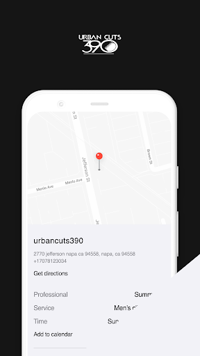 Android application urbancuts390 screenshort