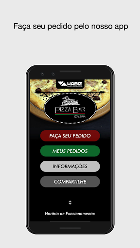 Android application Pizza Bar Galeria screenshort