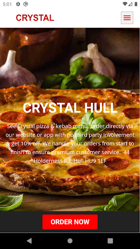 Android application Crystal Hull screenshort