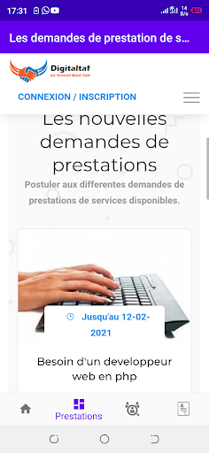 Digitaltaf: emploi, world jobs Screen 3