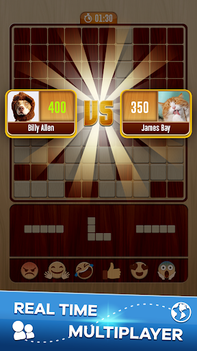 Woody Battle Block Puzzle Dual PvP 3.5.0 screenshots 1