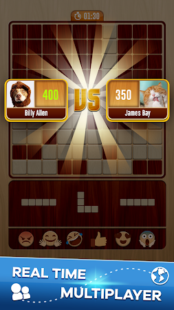 Game screenshot Woody Battle Block Puzzle Dual mod apk