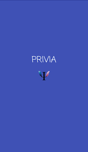 Android application Privia screenshort