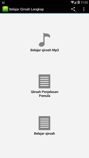 Belajar Qiroah Lengkap Mp3 Screen 3