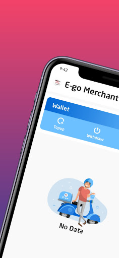 Android application E-go Merchant screenshort