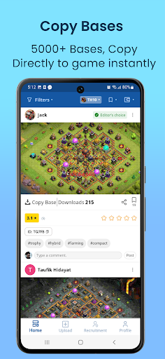 Cocbases (Clash of Clan Bases) Screenshot 1 - AppWisp.com