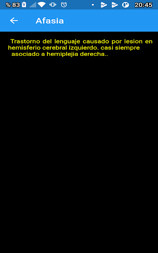 Diccionario Medico screenshot 2