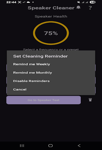 Speaker Clean Water,Dust Eject
